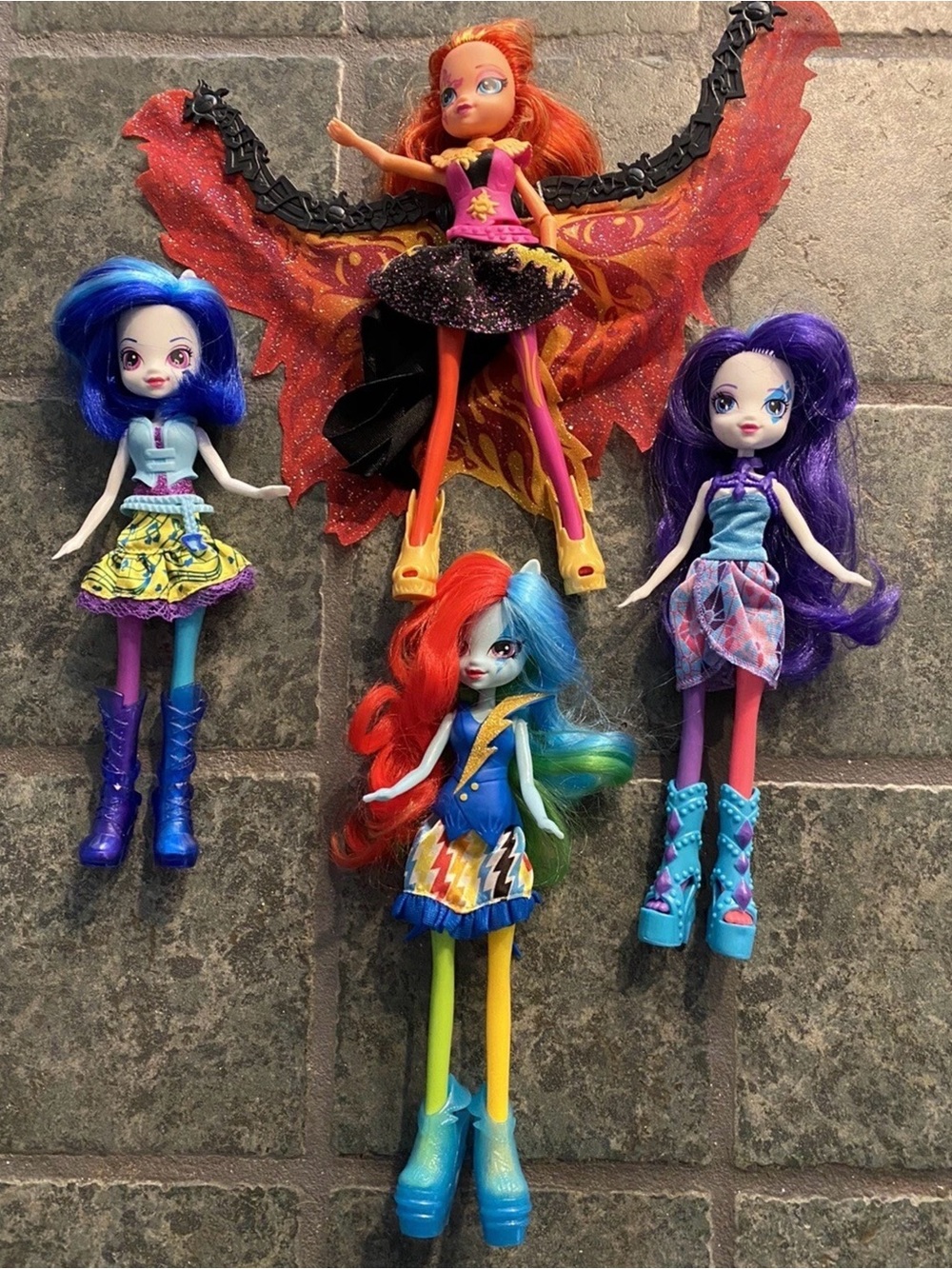 My Little Pony Equestrian Girls Lot of 4